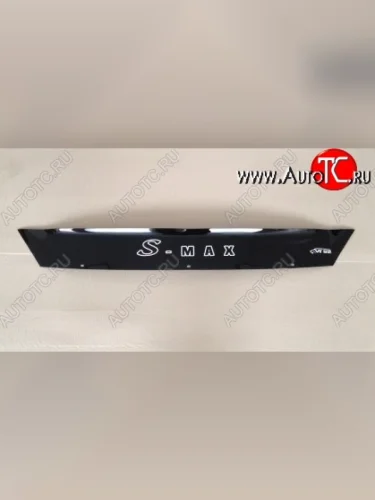 Дефлектор капота Russtal (короткий) Ford S-Max 1 дорестайлинг (2006-2010)