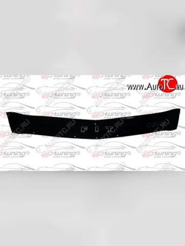 Дефлектор капота (рестайлинг) Russtal Honda Fit 1 GD дорестайлинг (2001-2004)