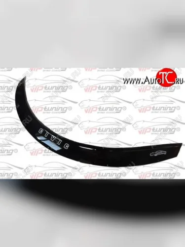 Дефлектор капота (хетчбек) Russtal Honda Civic FK2 хэтчбэк 5 дв. (2011-2016)