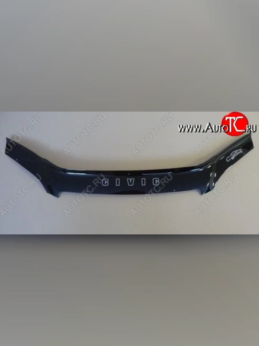Дефлектор капота (седан) Russtal Honda Civic ES седан дорестайлинг (2000-2003)  в Керчи Республика Крым