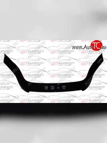 Дефлектор капота Russtal Honda CR-V RE1,RE2,RE3,RE4,RE5,RE7 дорестайлинг (2007-2010)