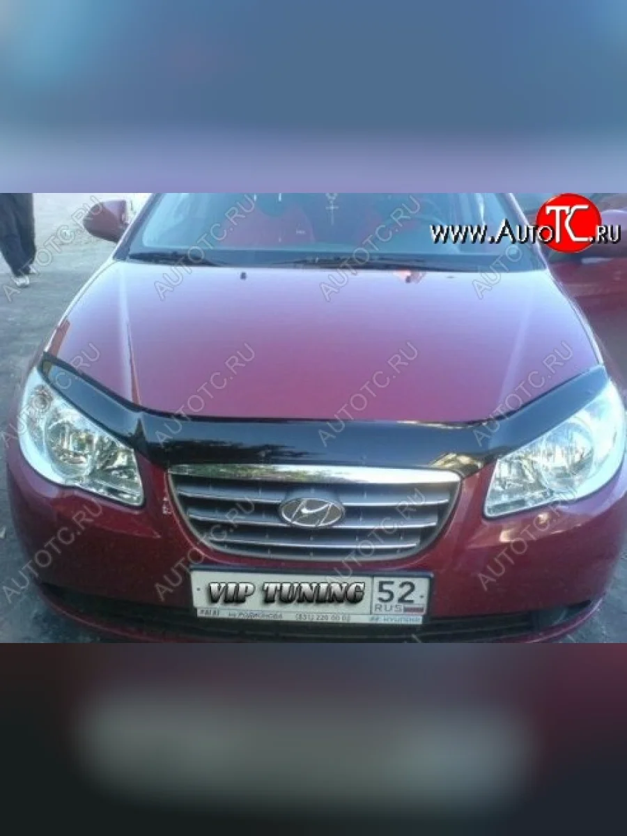 Дефлектор капота Russtal Hyundai Elantra HD (2006-2011)  в Керчи Республика Крым