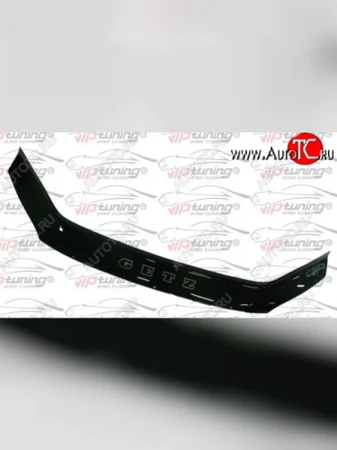 Дефлектор капота Russtal Hyundai Getz TB хэтчбэк 5 дв. дорестайлинг (2002-2005)