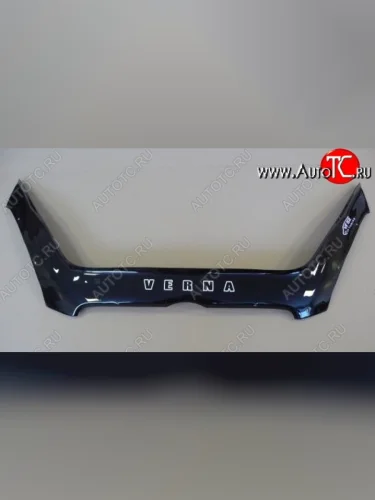 Дефлектор капота Russtal Hyundai Verna 2 MC седан (2005-2011)