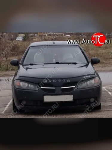 Дефлектор капота Russtal Nissan Almera 2 N16 седан дорестайлинг (2000-2003)