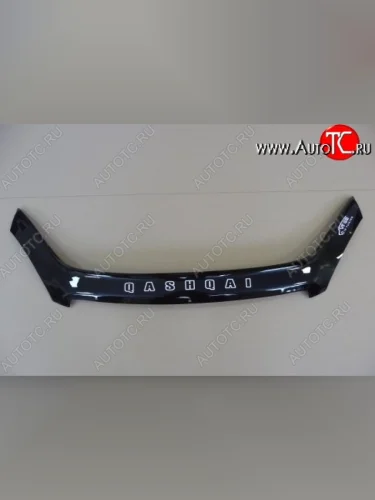 Дефлектор капота Russtal Nissan Qashqai 1 J10 дорестайлинг (2007-2010)