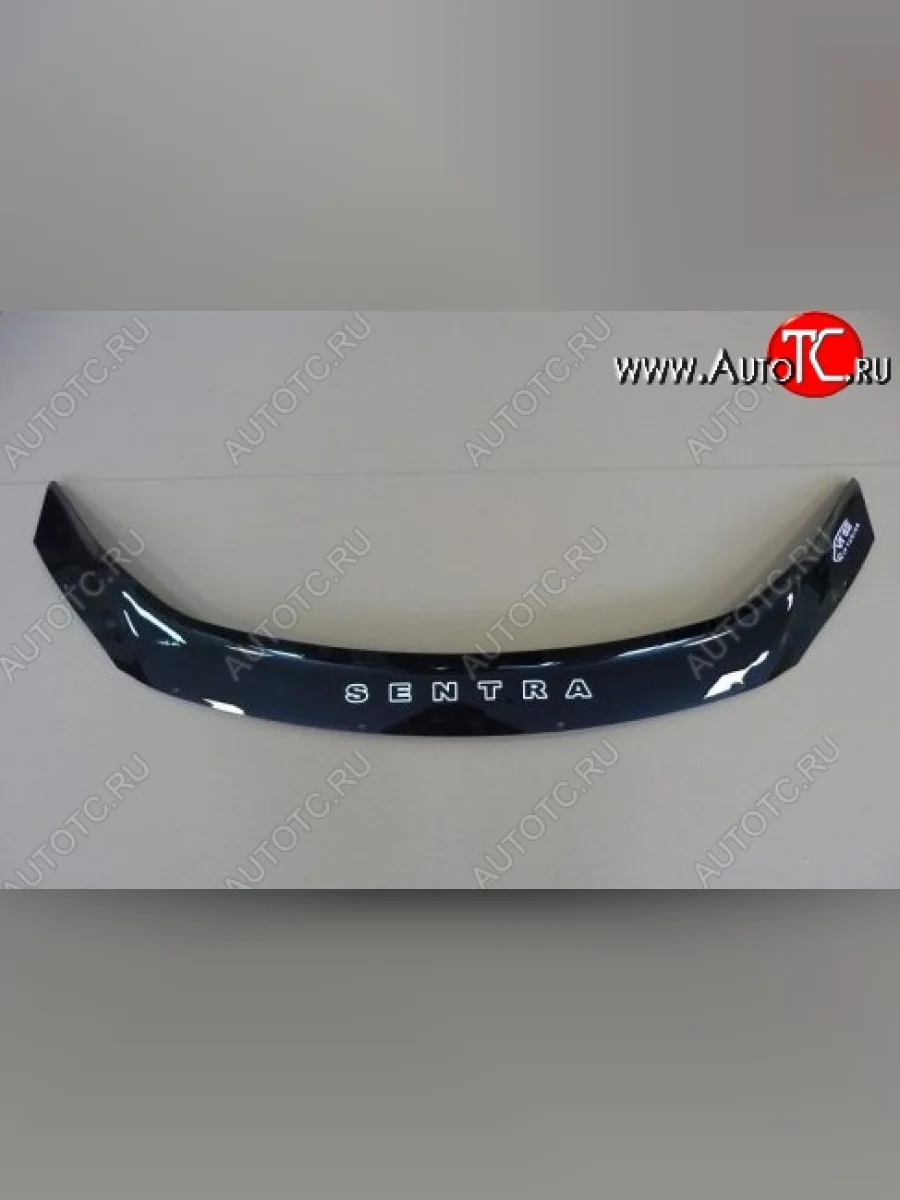 Дефлектор капота Russtal Nissan Sentra 7 B17 седан (2014-2017)  в Самаре Самарской области