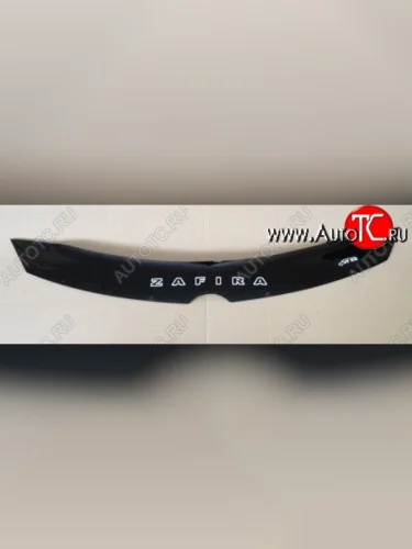 Дефлектор капота Russtal (короткий) Opel Zafira С дорестайлинг (2011-2016)