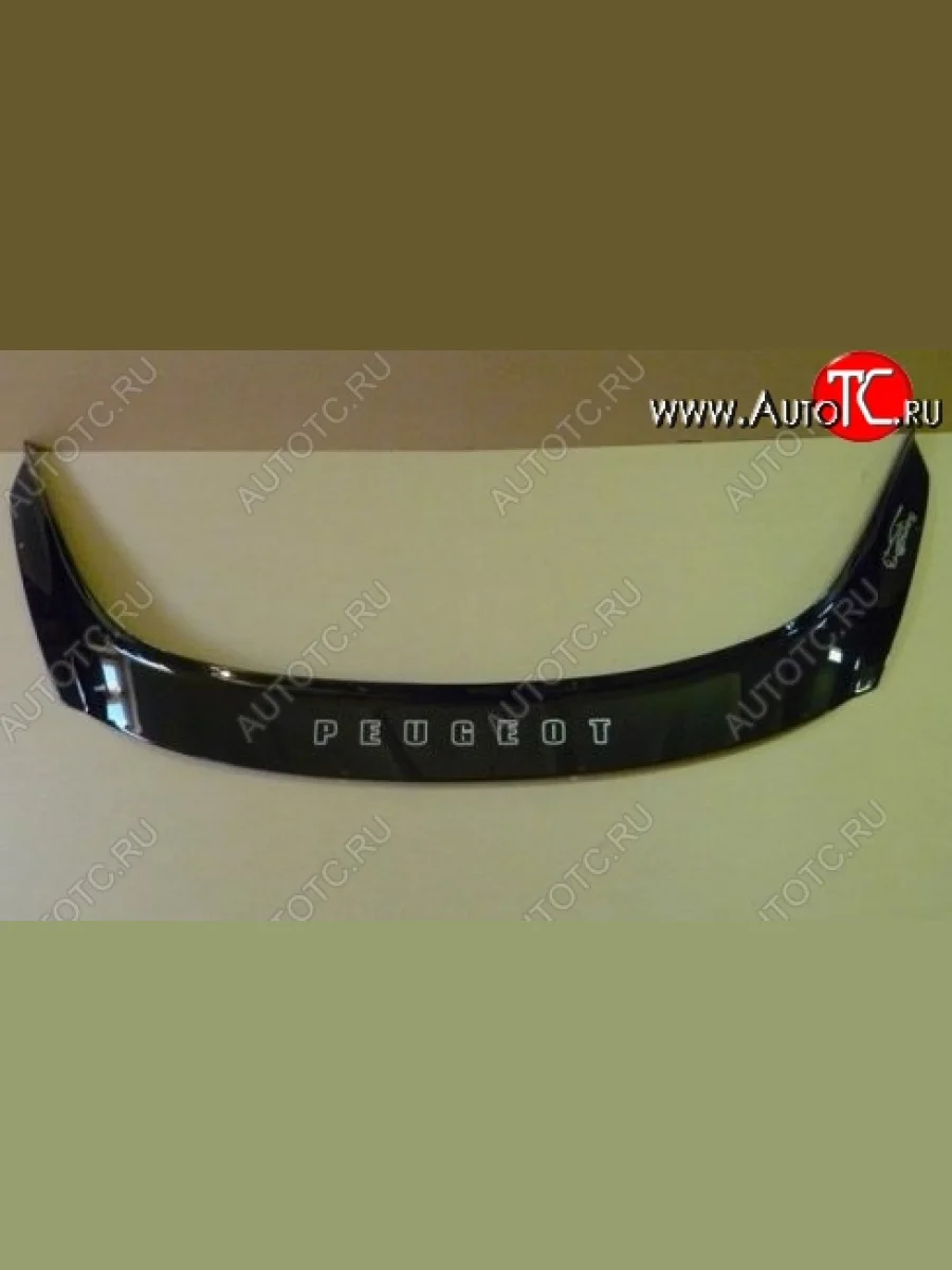 Дефлектор капота Russtal Peugeot 207 WC хэтчбэк 5 дв. дорестайлинг (2006-2009)  с доставкой в г. Пермь