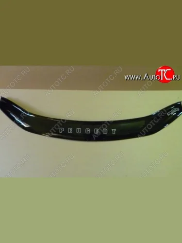 Дефлектор капота (рестайлинг) Russtal Peugeot 406 8E,F универсал дорестайлинг (1995-1999)