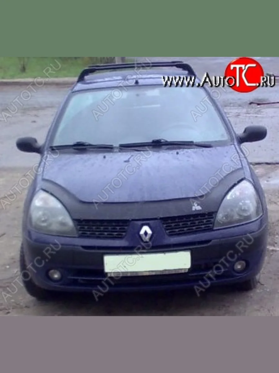 Дефлектор капота Russtal Renault Symbol седан LB 1-ый рестайлинг (2002-2006)  в Самаре Самарской области