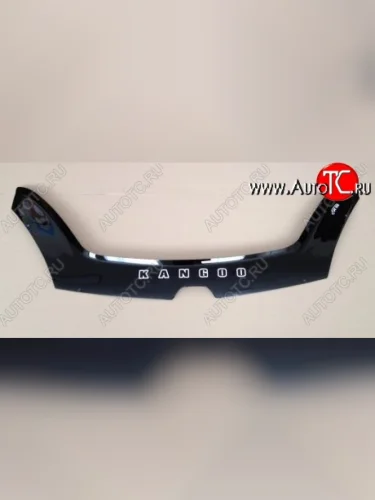 Дефлектор капота (рестайлинг) Russtal Renault Kangoo KW0 дорестайлинг (2008-2013)