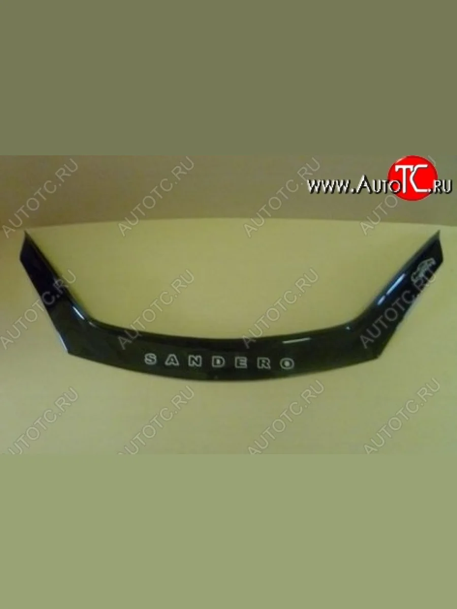 Дефлектор капота Russtal Renault Sandero Stepway 1 (2010-2014)  в Керчи Республика Крым