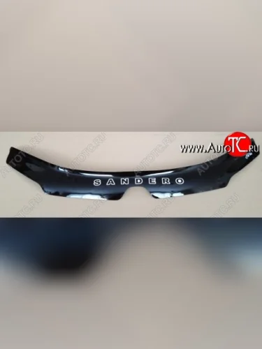 Дефлектор капота Russtal Renault Sandero 2 дорестайлинг (2014-2018)