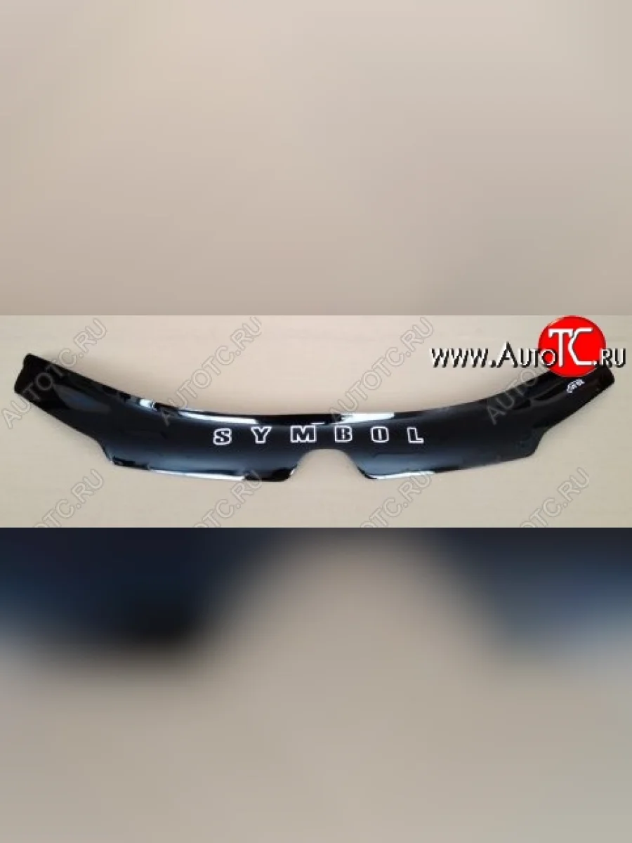 Дефлектор капота (рестайлинг) Russtal Renault Symbol седан LU (2008-2012)  в Перми Пермском крае