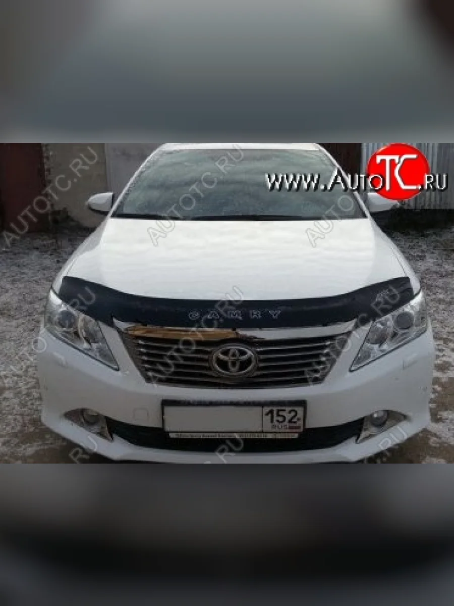 Дефлектор капота Russtal Toyota Camry XV50 дорестайлинг (2011-2014)  в Самаре Самарской области