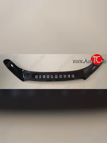 Дефлектор капота Russtal Toyota Highlander XU50 дорестайлинг (2013-2017)