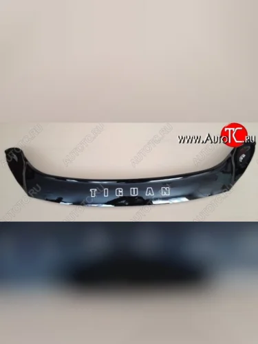Дефлектор капота Russtal Volkswagen Tiguan NF дорестайлинг (2006-2011)
