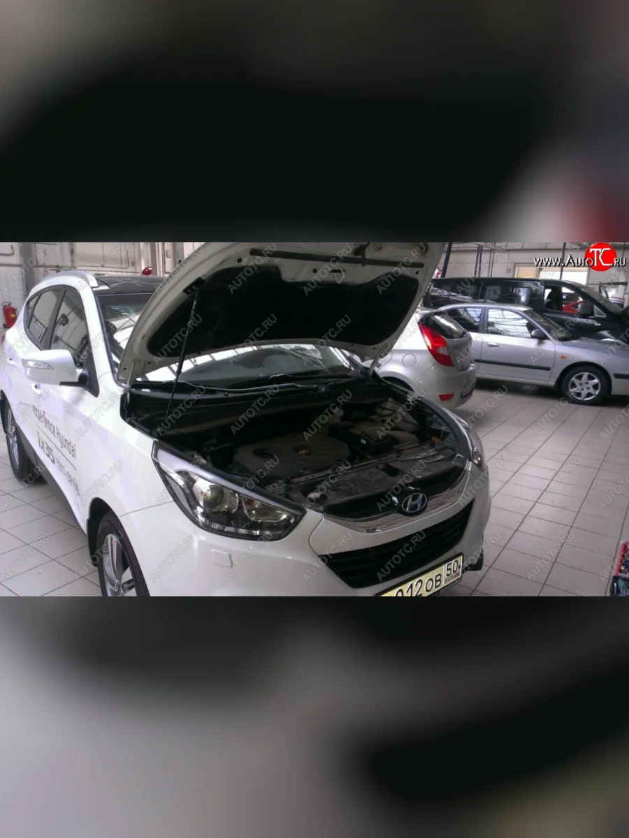 Газовые упоры капота Berkut Hyundai IX35 LM рестайлинг (2013-2018)  в Самаре Самарской области