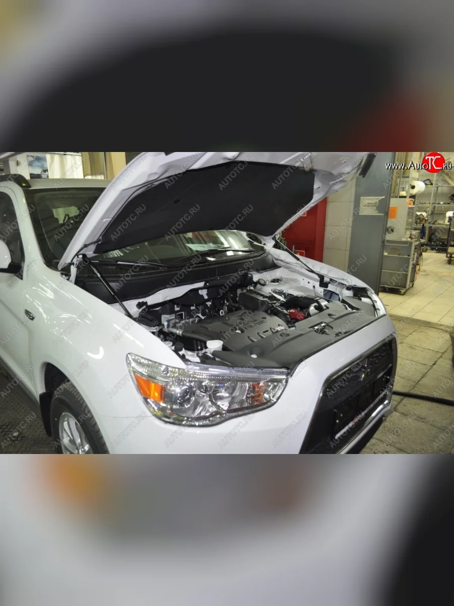Газовые упоры капота Berkut Mitsubishi ASX дорестайлинг (2010-2012)  с доставкой в г. Керчь