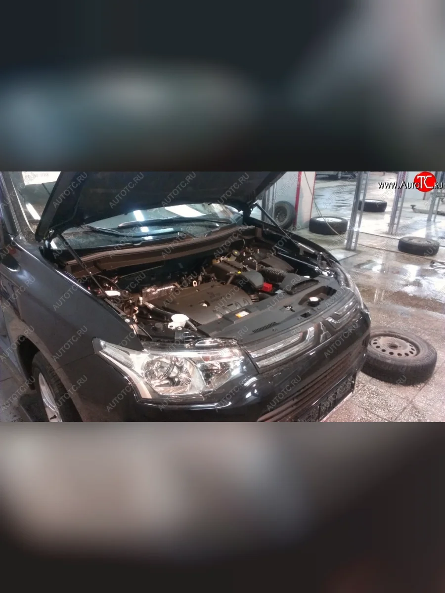 Газовые упоры капота Berkut Mitsubishi Outlander GF дорестайлинг (2012-2014)  в Самаре Самарской области