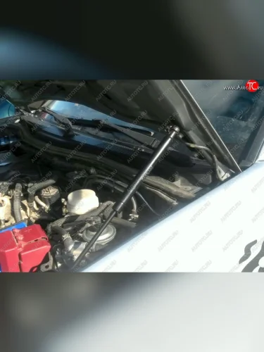 Газовые упоры капота (рестайлинг) Berkut Mitsubishi Pajero Sport PB дорестайлинг (2008-2013)