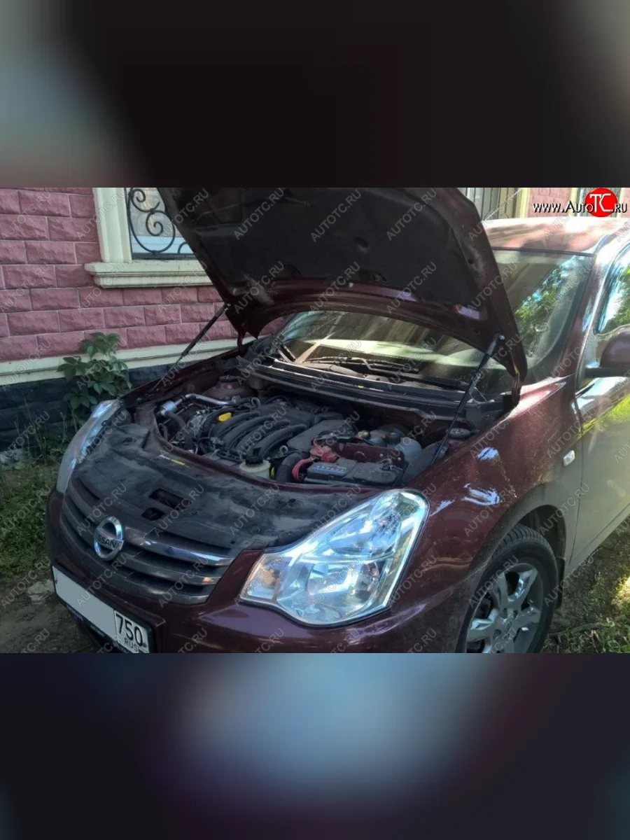 Газовые упоры капота Berkut Nissan Almera 3 G15 седан (2012-2019)  в Самаре Самарской области