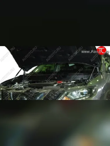 Газовые упоры капота Berkut Nissan X-trail 3 T32 рестайлинг (2017-2022)