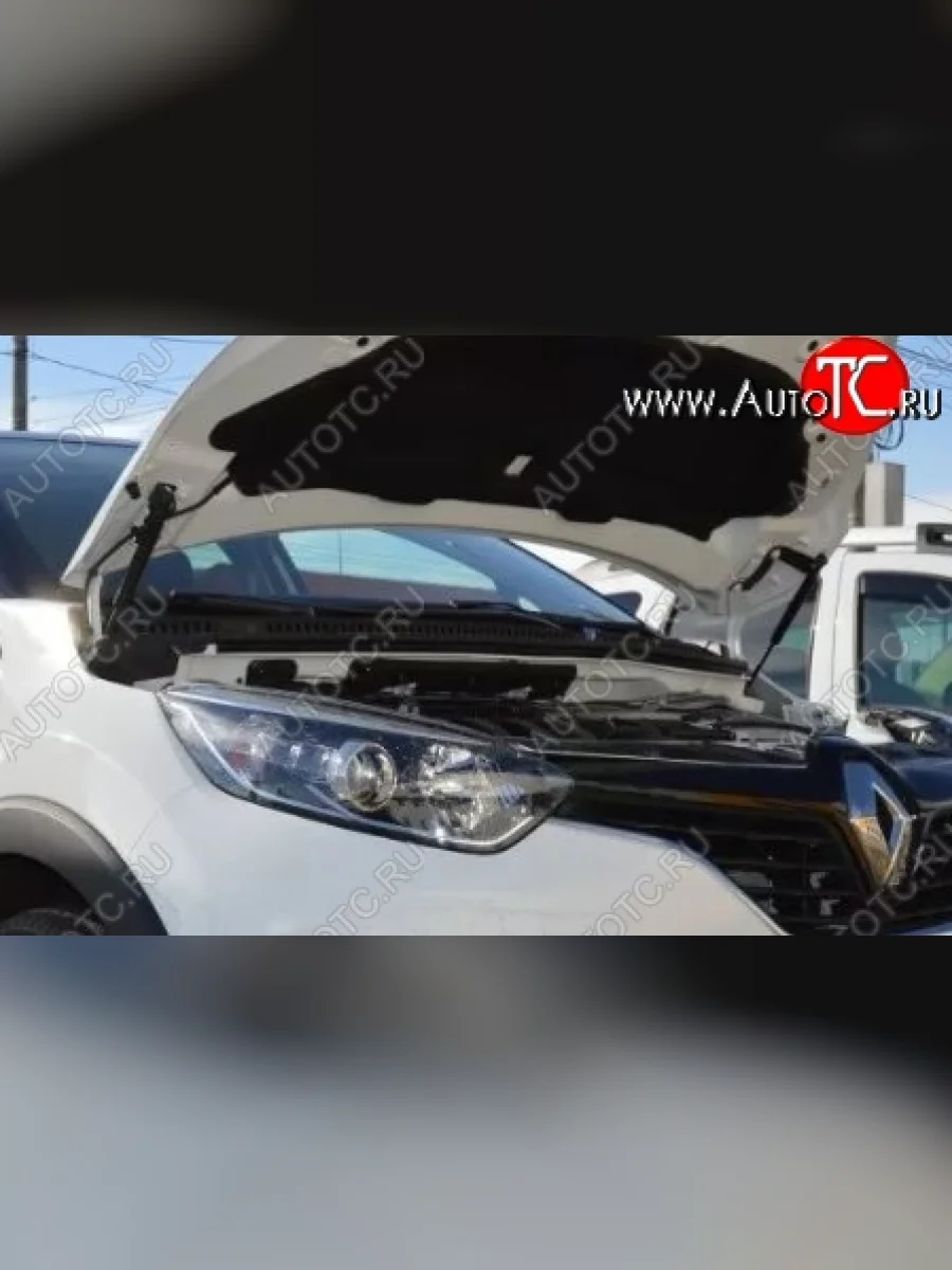 Газовые упоры капота Berkut Renault Kaptur дорестайлинг (2016-2020)  в Самаре Самарской области