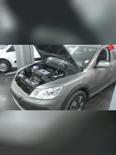 Газовый упор капота Berkut Skoda Octavia A5 дорестайлинг универсал (2004-2008)