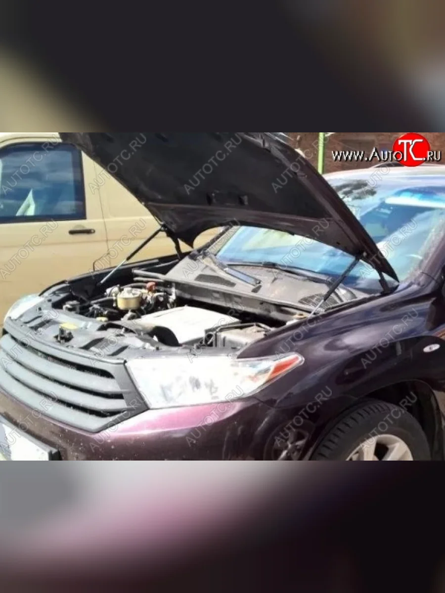 Газовые упоры капота Berkut Toyota Highlander XU40 дорестайлинг (2007-2010)  в Самаре Самарской области