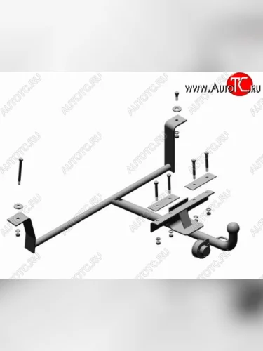 Фаркоп Russtal ГАЗ 24 Волга седан (1985-1993)