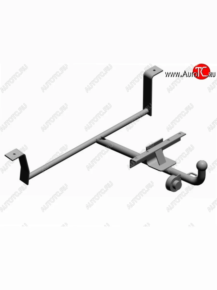 Фаркоп (пластиковый бампер) Russtal ГАЗ 3110 Волга (1997-2005)  в Перми Пермском крае