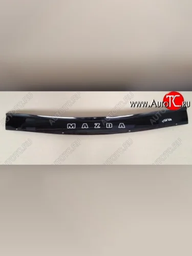 Дефлектор капота (дорестайлинг) Russtal Mazda 121 (1996-2003)