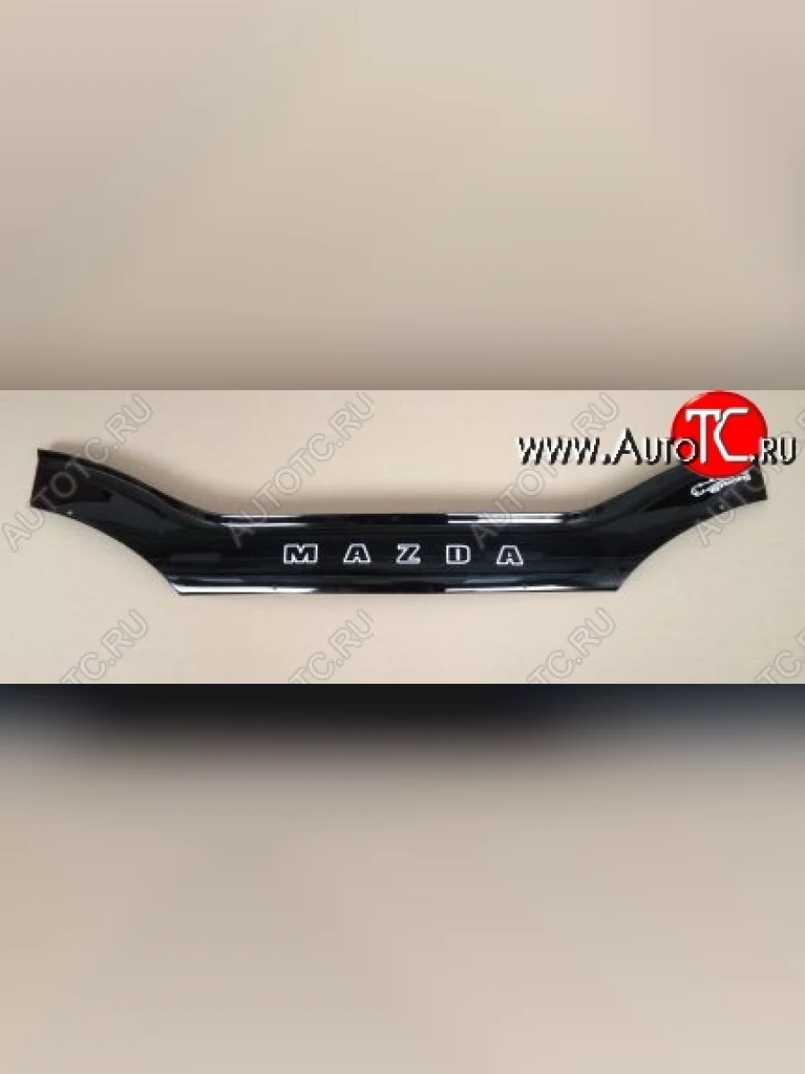 Дефлектор капота (рестайлинг) Russtal Mazda 121 (1996-2003)  в Керчи Республика Крым