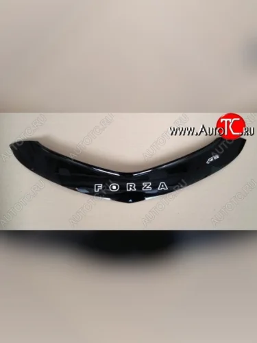 Дефлектор капота Russtal (короткий) ЗАЗ Forza лифтбэк (2010-2017)