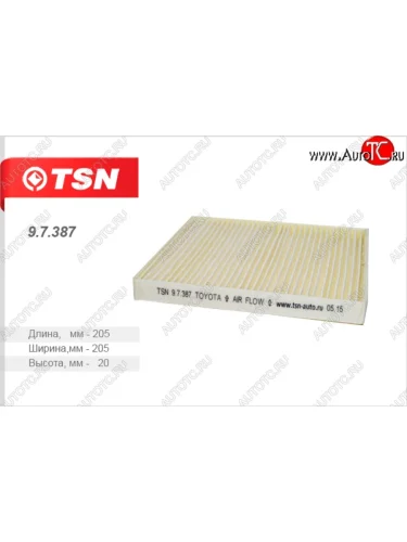 Салонный фильтр TSN Toyota Highlander  XU20 - Kluger  XU20