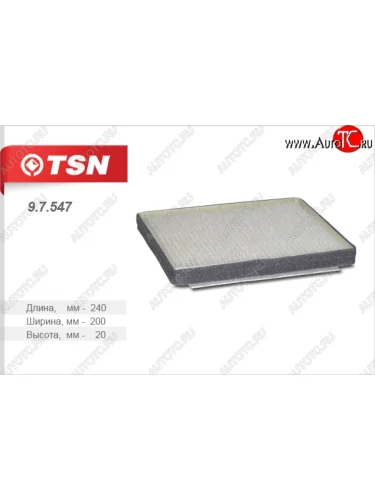 Салонный фильтр (III) TSN Hyundai Accent  2 LC (1999-2012) седан дорестайлинг (ТагАЗ)
