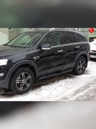 Пороги Sport Chevrolet Captiva  дорестайлинг (2006-2011)
