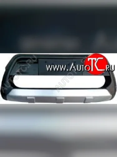 Накладка на передний бампер SuvStyle Nissan Qashqai 1 J10 дорестайлинг (2007-2010)