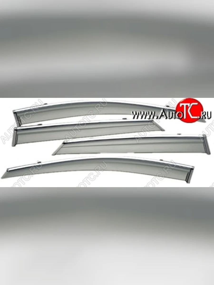 Дефлекторы окон (ветровики) SuvStyle. Nissan X-trail 2 T31 дорестайлинг (2007-2011)  в Самаре Самарской области