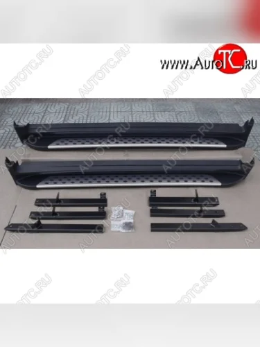 Пороги OEM Style Nissan X-trail 3 T32 рестайлинг (2017-2022)