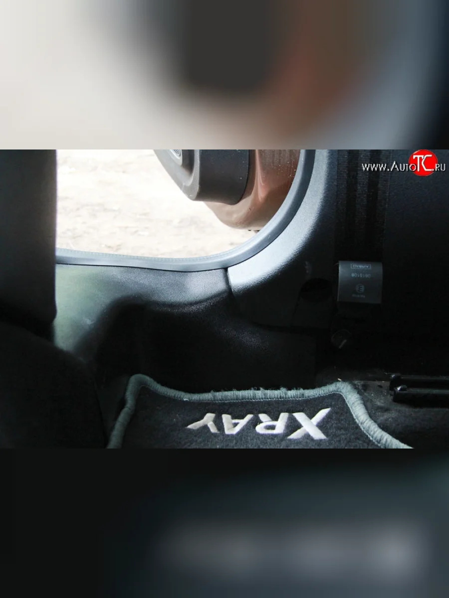 Накладки на ковролин дверного проема АртФорм Лада ВАЗ XRAY (2016-2022) (Задние)  в Перми Пермском крае