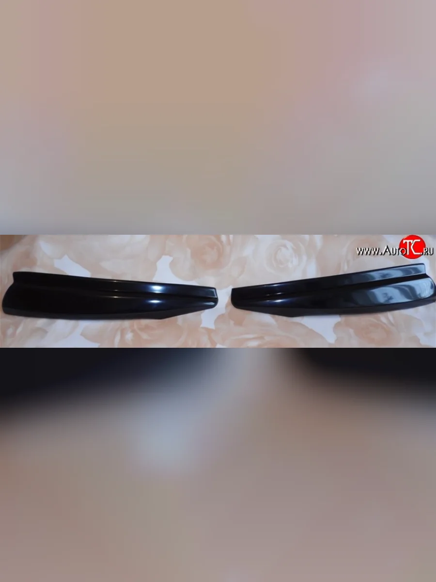 Реснички на фары Стиль (прямые) Лада ВАЗ Калина 1118 седан (2004-2013) (Неокрашенные)  в Керчи Республика Крым