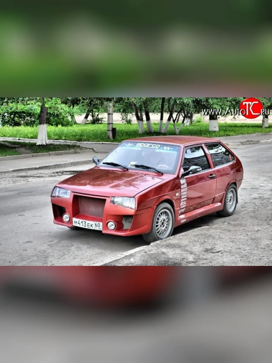 Передний бампер Миллер-2 Лада ВАЗ 2109 (1987-2004) (Неокрашенный)  в Самаре Самарской области