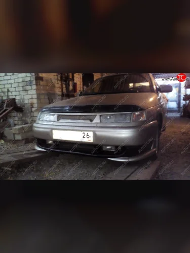 Накладка на передний бампер Кураж 