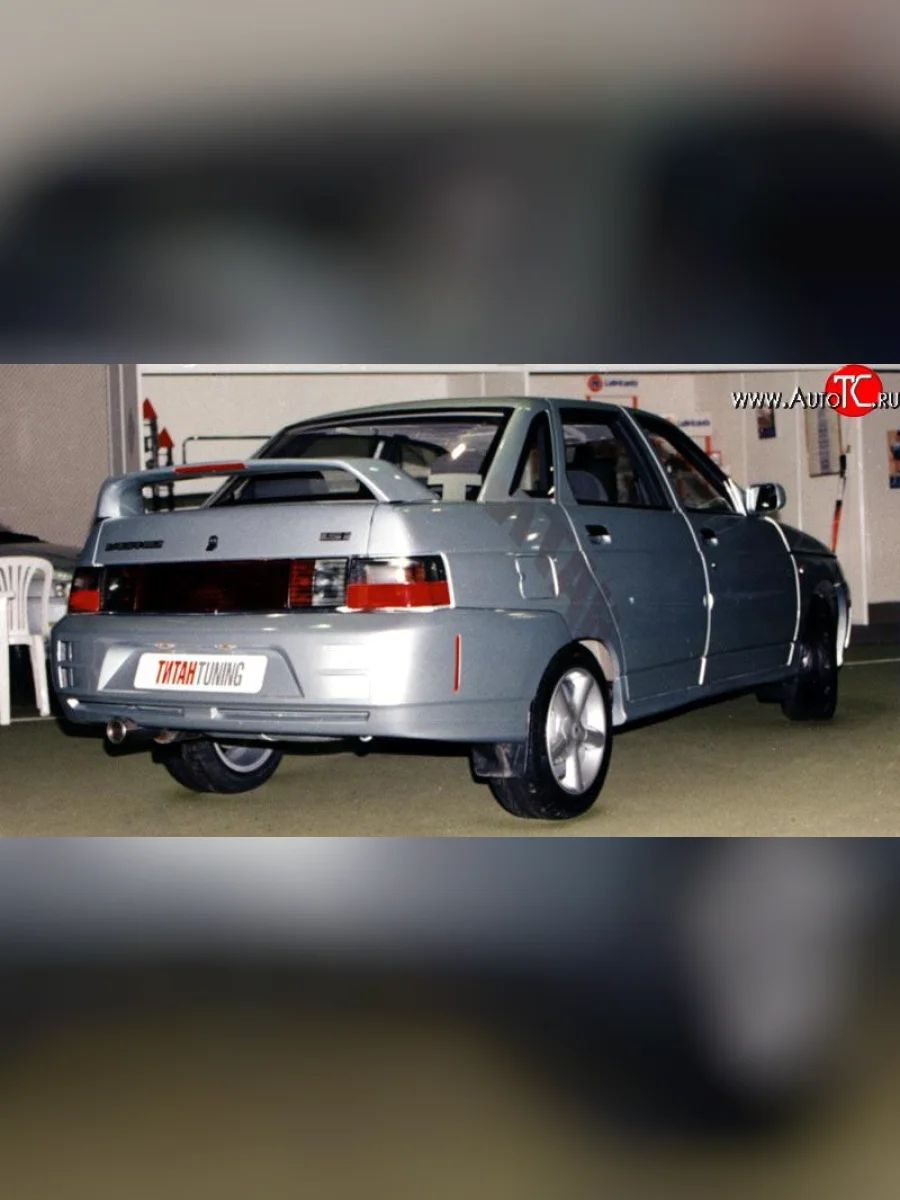 Спойлер Titan-Racing 2 Лада ВАЗ 2110 седан (1995-2007) (Неокрашенный)  в Самаре Самарской области