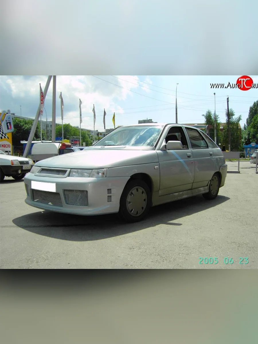 Решётка радиатора Е-4 На Лада ВАЗ 2110 седан (1995-2007) (Неокрашенная)  в Самаре Самарской области