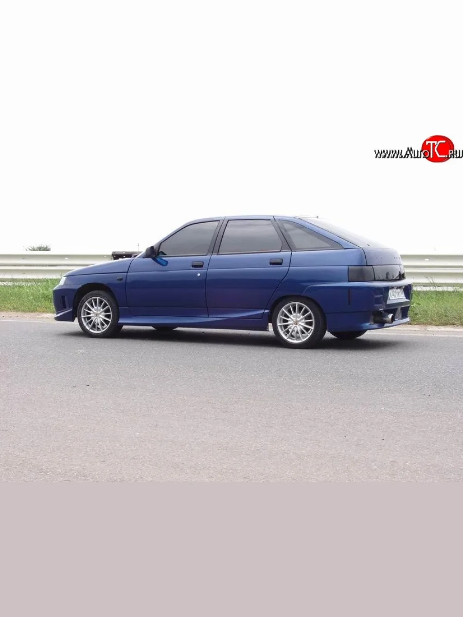 Комплект накладок на двери Titan Racing Лада ВАЗ Приора 2170 седан дорестайлинг (2007-2014) (Неокрашенные)  в Перми Пермском крае