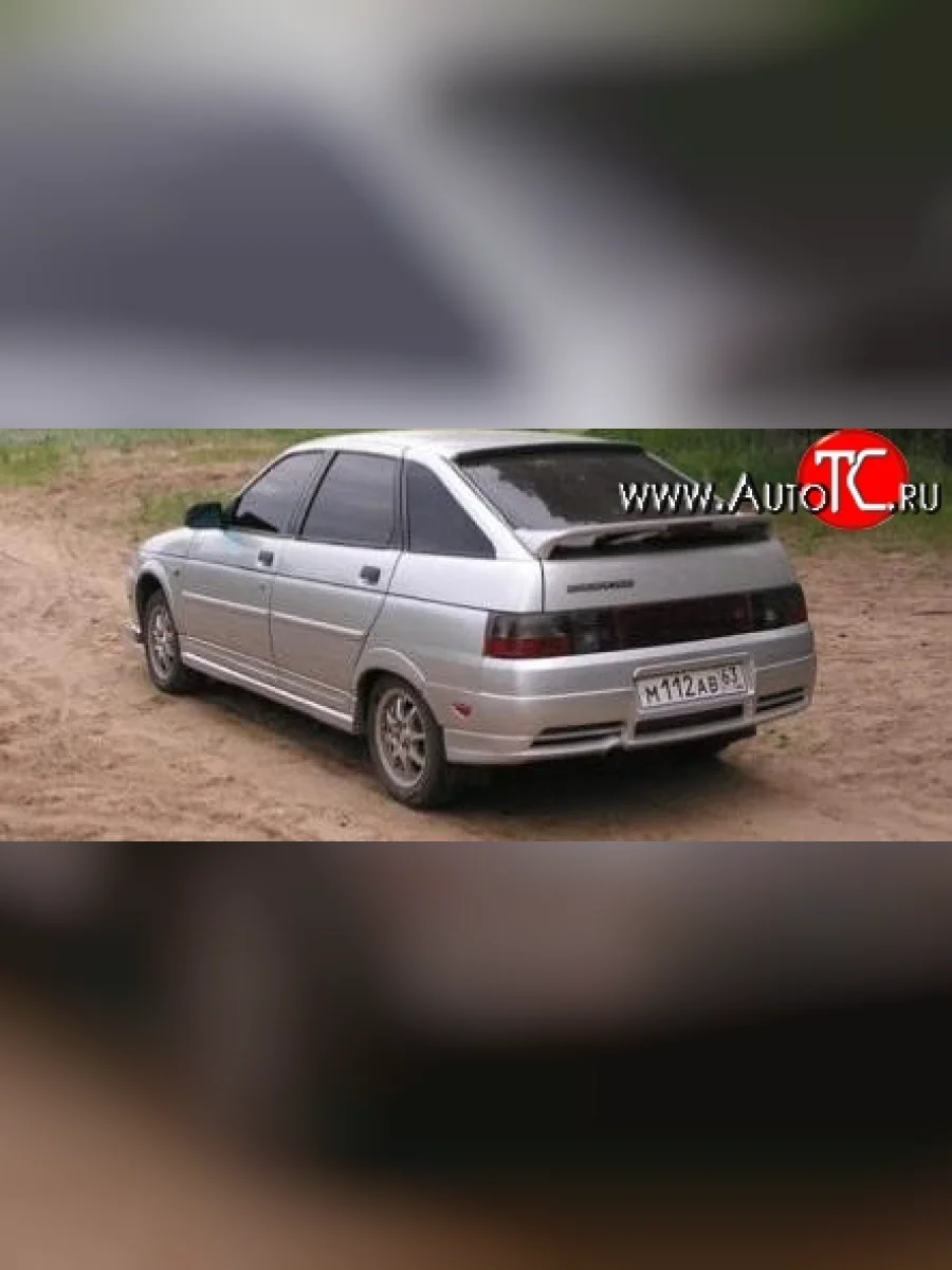 Задний бампер Неон  Лада ВАЗ 2112 (1999-2009) (Неокрашенный)  с доставкой в г. Керчь